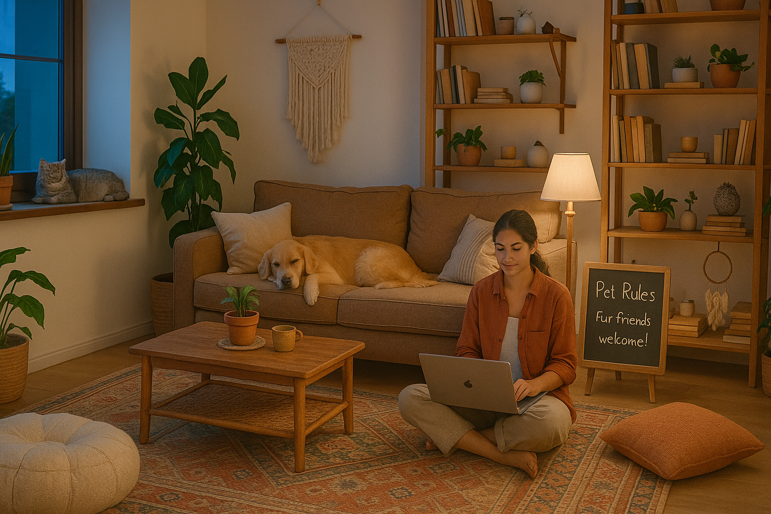 Pet-Friendly Co-Living