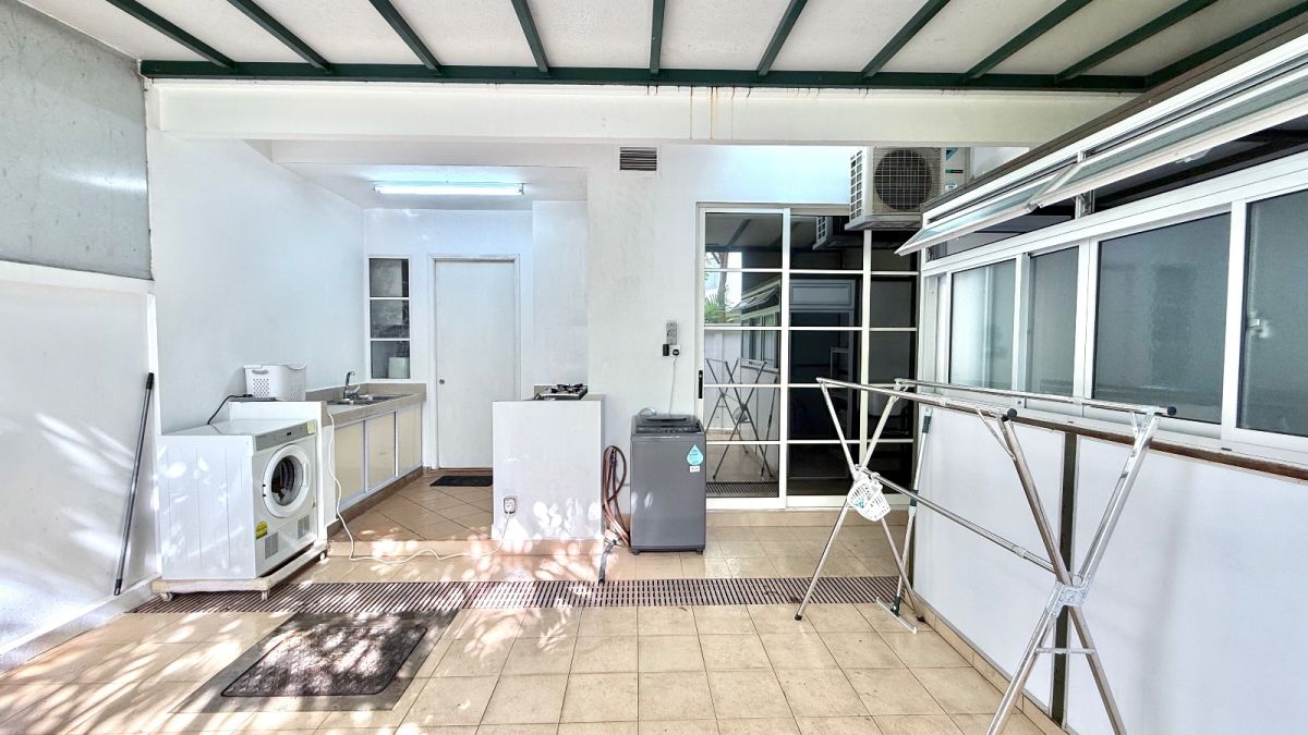 Laundry area